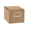 GLOGG. 700 mL ceramic teapot with bamboo lid