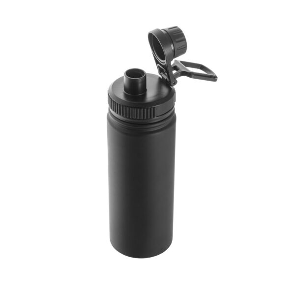 FEDERER. Bottle in 90% recycled stainless steel 570 mL