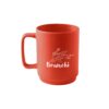 MIGHTY. Ceramic mug with cylindrical body 330 mL