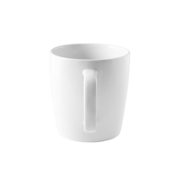 DHONI WHITE. Ceramic mug 450 mL