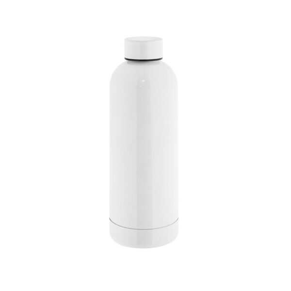 ODIN METTALIC. Bottle in 90% recycled stainless steel 550 mL