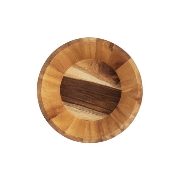 SAGE. Round acacia wood salad bowl