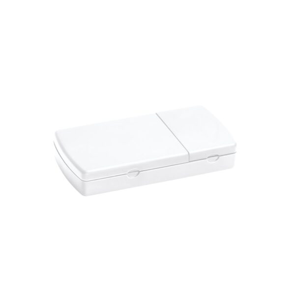 NERO. Pill box with 2 dividers