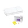NERO. Pill box with 2 dividers