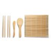 MORIMOTO. Sushi set in bamboo