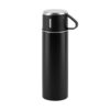 COMANECI. Double-walled stainless steel bottle (90% recycled) with matte finish 490 mL