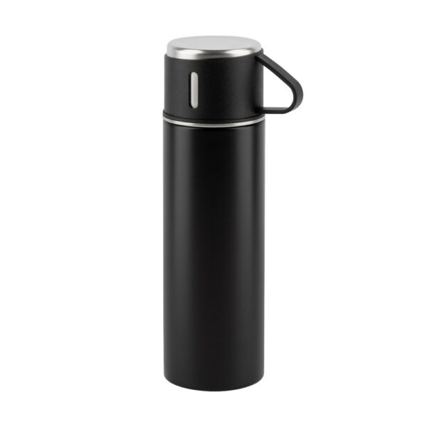 COMANECI. Double-walled stainless steel bottle (90% recycled) with matte finish 490 mL