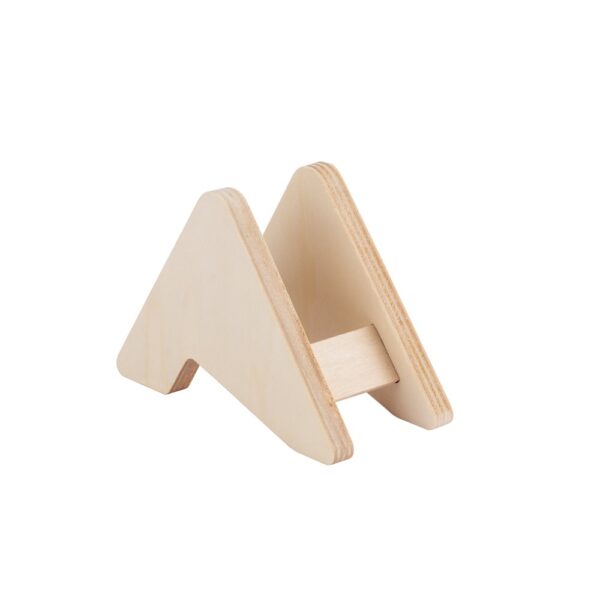 94368_160-c PLYCORK. Plywood stand with 6 cork coasters