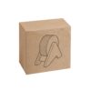 94368_box PLYCORK. Plywood stand with 6 cork coasters