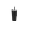 JOYNER M. Compact stainless steel travel cup (91% recycled) with vacuum insulated double wall and matt finish 600 mL