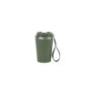 SPITZ. Stainless steel travel mug (90% recycled) with PP outer wall and matte finish 440 mL