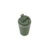 SPITZ. Stainless steel travel mug (90% recycled) with PP outer wall and matte finish 440 mL