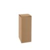 SPITZ. Stainless steel travel mug (90% recycled) with PP outer wall and matte finish 440 mL