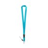 ANQUETIL. Polyester lanyard with metal carabiner