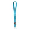 ANQUETIL. Polyester lanyard with metal carabiner