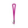 ANQUETIL. Polyester lanyard with metal carabiner