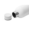ODIN. Double wall vacuum stainless steel (36% recycled) bottle with rubber coating 550 mL