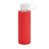 94668_105 DHABI. Borosilicate glass sports bottle 380 mL