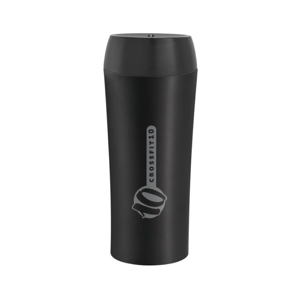 MONARDA. Stainless steel and PP travel cup 470 mL