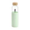 94699_119-logo DAKAR. Bamboo and borosilicate glass bottle 600 mL