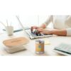 LYCKA. Bamboo and stainless steel cup 350 mL