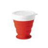 94762_105 ASTRADA. Silicone and PP folding travel cup 250 mL