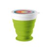 94762_119-logo ASTRADA. Silicone and PP folding travel cup 250 mL
