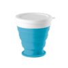 94762_124 ASTRADA. Silicone and PP folding travel cup 250 mL