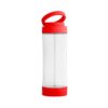 94783_105 QUINTANA. Glass sports bottle with PP cap 390 mL
