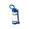 94783_114-d QUINTANA. Glass sports bottle with PP cap 390 mL