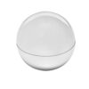 94882_107 ALBA. Lip balm with ABS round-shaped packaging