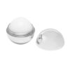 94882_107-c ALBA. Lip balm with ABS round-shaped packaging