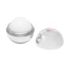 94882_107-c-logo ALBA. Lip balm with ABS round-shaped packaging