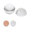94882_set ALBA. Lip balm with ABS round-shaped packaging