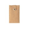 ZENA. Stainless steel manicure set in cork pouch