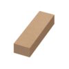 DERN. Wooden hairbrush with round bamboo bristles