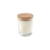 95077_110 ZEN 80. Aromatic candle in a glass holder with a cork lid 80 g
