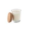 95077_110-a ZEN 80. Aromatic candle in a glass holder with a cork lid 80 g
