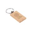 95091_160-logo STEWIE. Rectangular keyring in beech wood