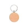 95094_160-a STEWIE ROUND. Round keyring in beech wood
