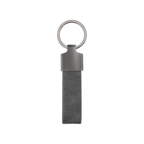 VAUGHN. Set consisting of a card holder and a key holder, both made of metal and recycled polyester (30% rPET)