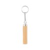 95108_160-a RACHEL. Bamboo and ABS key ring with LED torch