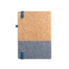 96199_104-b QUENTAL A5. Cork and linen diary