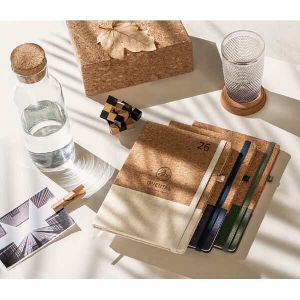 96199_amb QUENTAL A5. Cork and linen diary