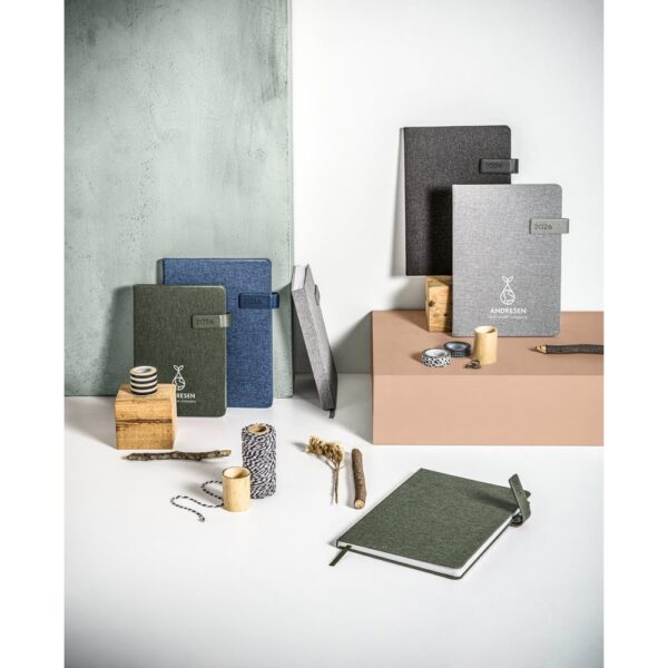 ANDRESEN B5. Recycled polyester (100% rPET) diary