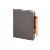 96205_103-c TAGORE A5. A5 diary in leather (58% recycled)