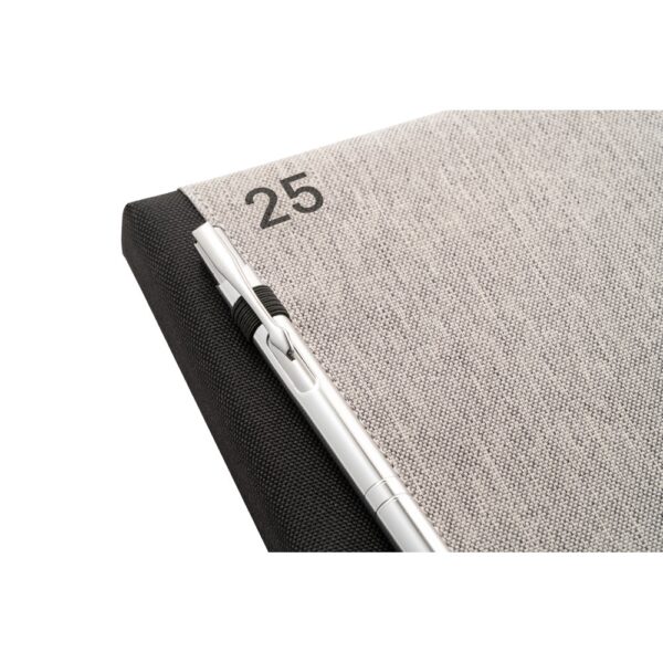 LARSSON B5. B5 diary in recycled polyester (100% rPET)