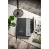 AUSTEN A5. A5 diary in PU (58% recycled) and polyester reciclado (100% rPET) 300D