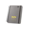 96215_103-logo SIMMEL A5. A5 diary, with rings, in leather (58% recycled)