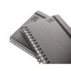 96215_b SIMMEL A5. A5 diary, with rings, in leather (58% recycled)